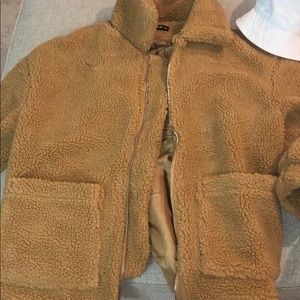 Shein furry jacket